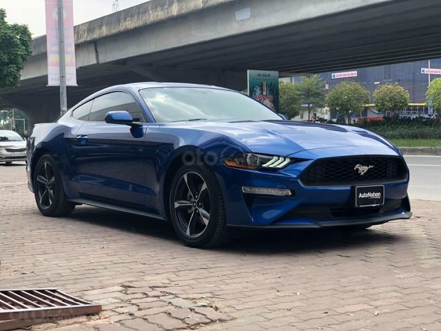 Bán Ford Mustang 2.3 Ecoboost năm 2018, màu xanh lam