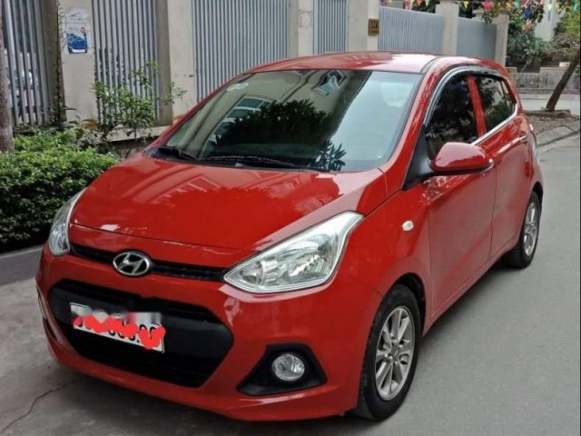 Bán xe Hyundai Grand i10 2016, màu đỏ, nhập khẩu