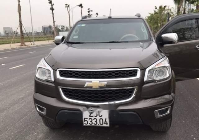 Bán Chevrolet Colorado đời 2014, màu nâu, số sàn