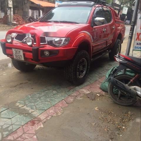 Bán xe Mitsubishi Triton AT sản xuất 2010, màu đỏ, nhập khẩu nguyên chiếc như mới, giá tốt