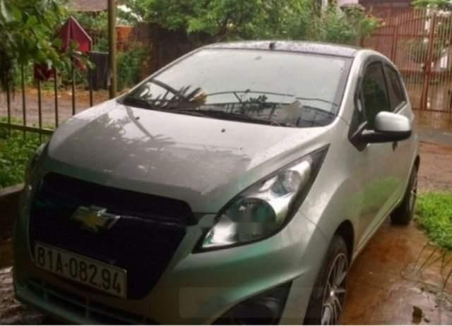 Bán Chevrolet Spark LS 1.0 MT đời 2015, màu bạc