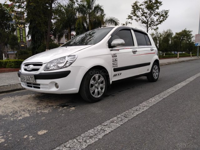 Bán xe Hyundai Getz đời 2008, màu trắng