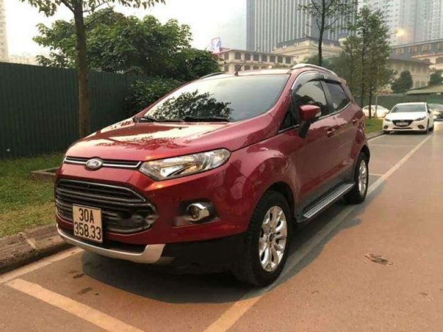 Cần bán gấp Ford EcoSport 1.5AT Titanium sản xuất 2014, màu đỏ giá cạnh tranh