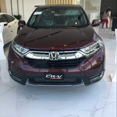 Bán Honda CR V năm sản xuất 2019, màu đỏ, nhập khẩu