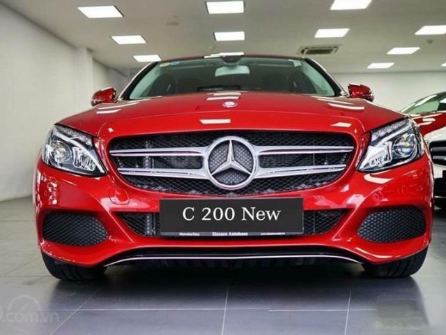Bán Mercedes C200 New 2018, đủ màu giá tốt giao ngay, Hải 0965075999