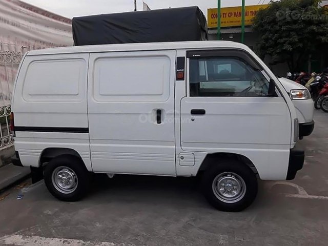 Bán ô tô Suzuki Blind Van đời 2018, màu trắng