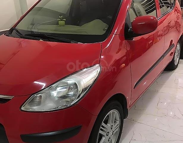 Bán xe Hyundai i10 năm 2010, màu đỏ, xe nhập