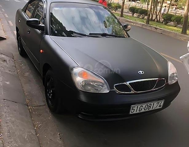 Bán Daewoo Nubira sản xuất 2002, màu đen, xe rất đẹp