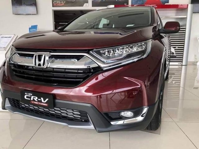 Bán Honda CR V sản xuất 2019, màu đỏ, nhập từ Thái