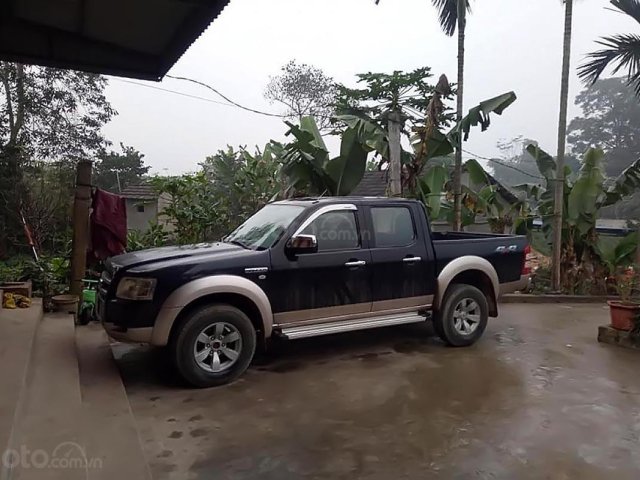 Bán Ford Ranger XLT năm sản xuất 2008, màu đen, xe nhập