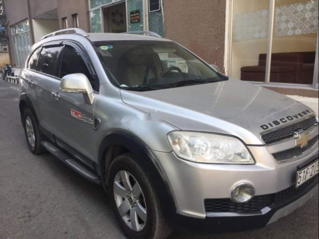 Cần bán xe Chevrolet Captiva sản xuất năm 2007, màu bạc