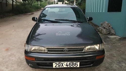 Bán ô tô Toyota Corolla 1.6 MT sản xuất 1995, màu xám