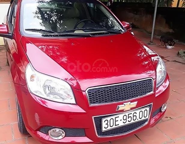 Bán Chevrolet Aveo LTZ 1.4 AT đời 2017, màu đỏ