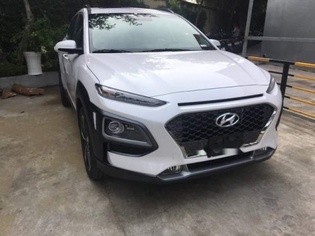 Bán Hyundai Kona 2018, màu trắng, nhập khẩu