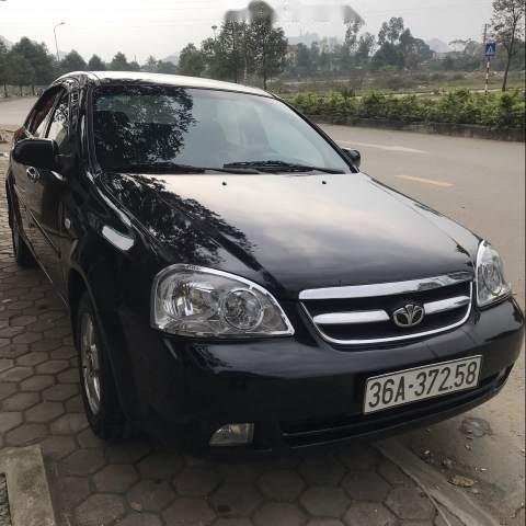 Cần bán Daewoo Lacetti đời 2009, màu đen