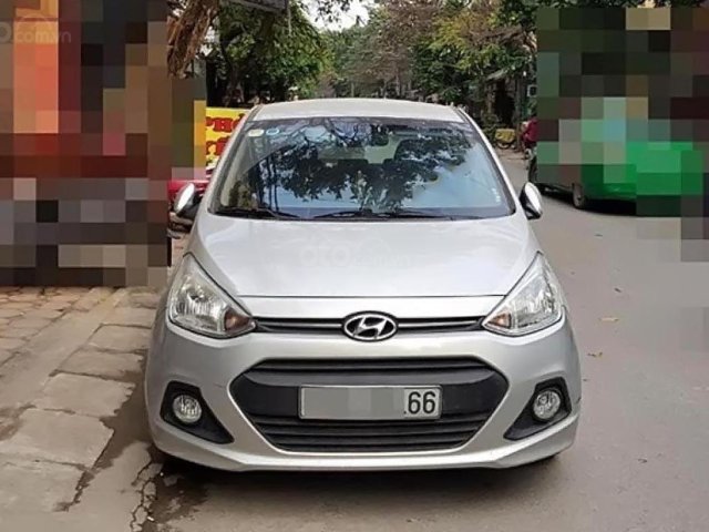 Bán Hyundai Grand i10 đời 2014, màu bạc, nhập khẩu số tự động, 360tr