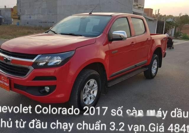 Bán xe Chevrolet Colorado năm 2017, màu đỏ, nhập khẩu