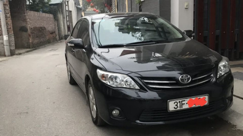 Bán Toyota Corolla altis 1.8 AT đời 2010, màu đen, chính chủ