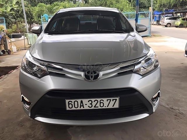 Bán Toyota Vios G đời 2014, màu bạc0