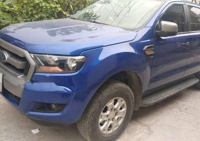 Bán Ford Ranger SX 2015, màu xanh lam, xe nhập