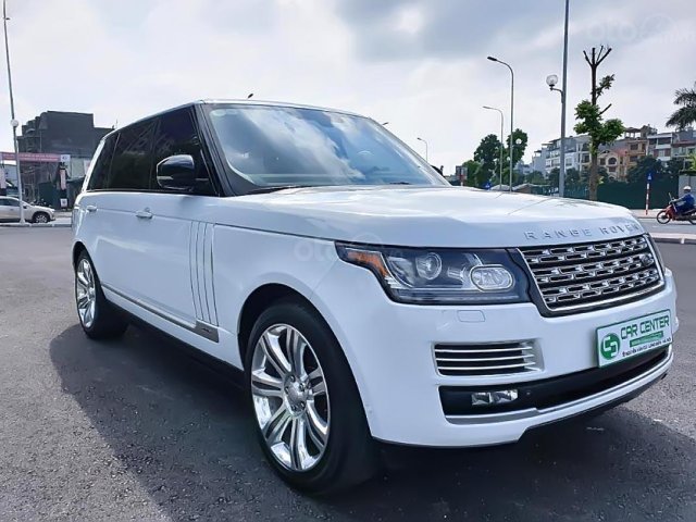 Car Center bán xe LandRover Range Rover Autobiography LWB 2015, màu trắng, xe nhập