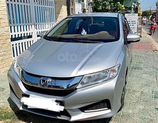 Bán xe Honda City 1.5 MT 2014, màu bạc, lăn bánh tháng 01/2015