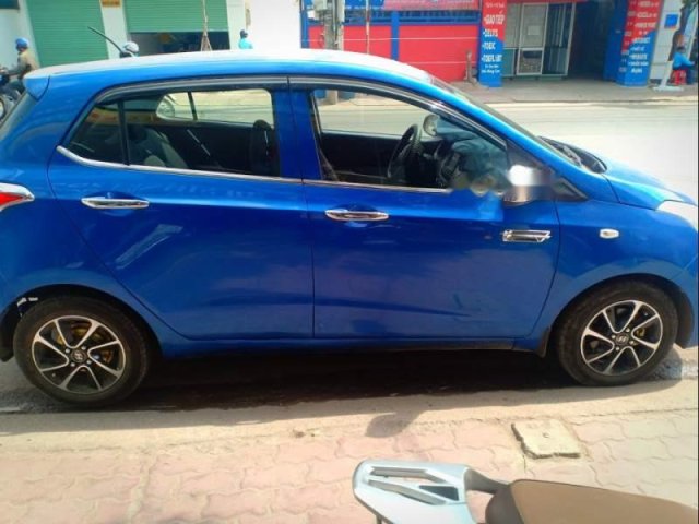 Bán xe Hyundai Grand i10 năm 2015, màu xanh lam, xe nhập