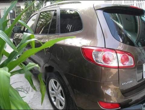 Bán xe Hyundai Santa Fe năm 2012, màu nâu, nhập khẩu  