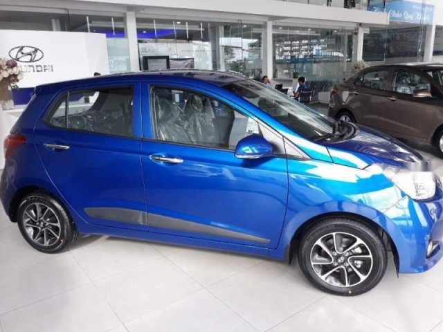 Bán xe Hyundai Grand i10 1.2 MT đời 2019, màu xanh lam, nhập khẩu, 340tr