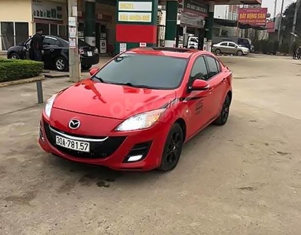 Cần bán xe Mazda 3 1.6 AT năm 2010, màu đỏ, xe nhập 
