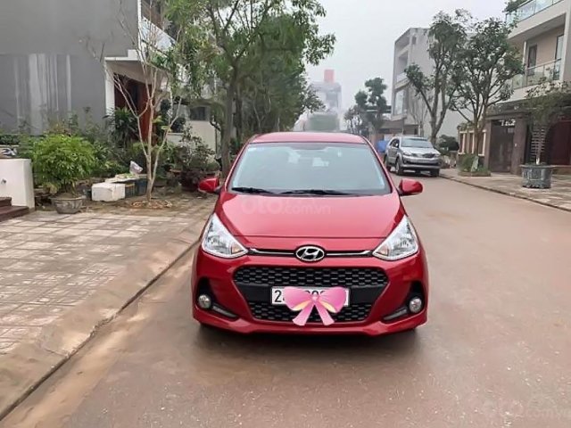 Cần bán lại xe Hyundai Grand i10 1.2 AT năm 2017, màu đỏ, nhập khẩu nguyên chiếc đẹp như mới giá cạnh tranh