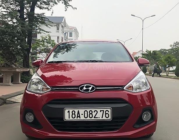 Bán Hyundai Grand i10 1.2 AT đời 2016, màu đỏ, xe nhập