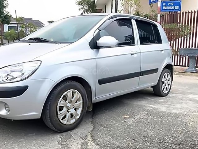 Bán Hyundai Getz 1.1 MT 2010, màu bạc, nhập khẩu  