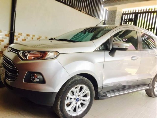 Bán Ford EcoSport AT đời 2015, màu bạc