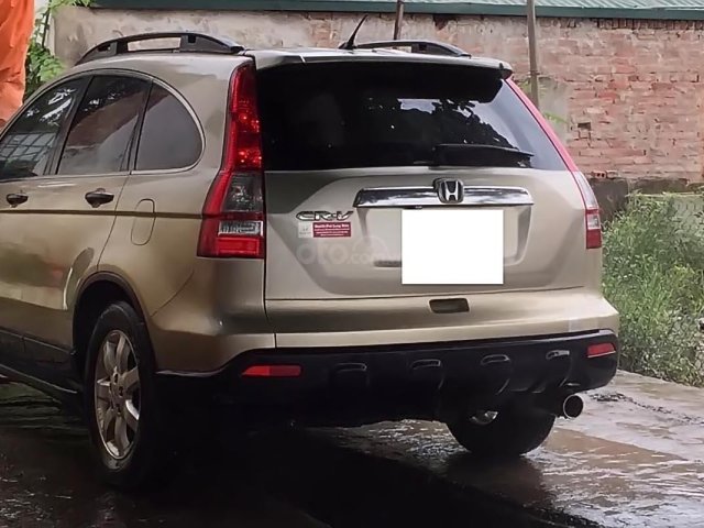 Bán Honda CR V năm 2008, màu vàng, nhập khẩu 