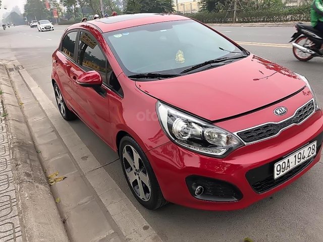 Cần bán lại xe Kia Rio 2012, màu đỏ, nhập khẩu chính chủ, giá tốt