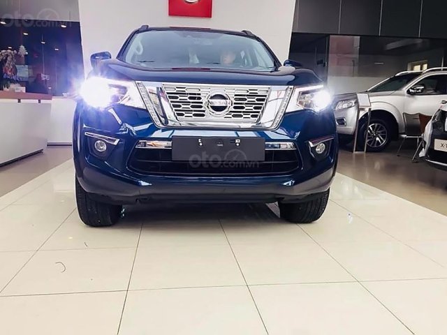 Cần bán Nissan Terra V 2.5 AT 4WD 2018, màu xanh lam, nhập khẩu nguyên chiếc