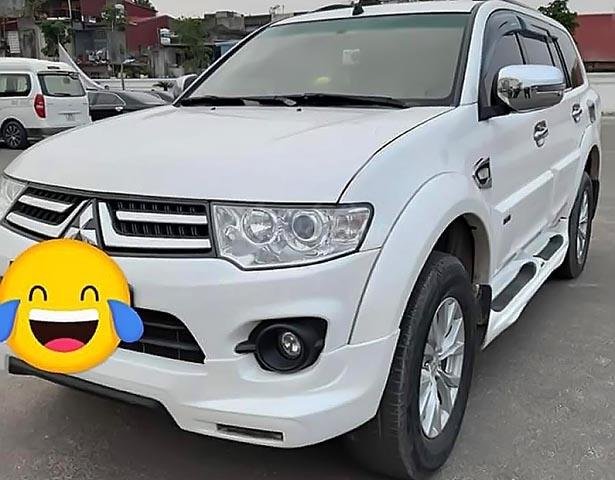 Bán Mitsubishi Pajero Sport G 4x4 AT 2014, màu trắng số tự động