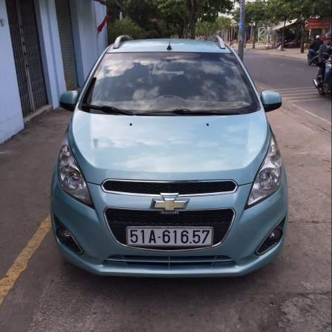 Bán Chevrolet Spark sản xuất năm 2013, màu xanh lam, nhập khẩu số tự động