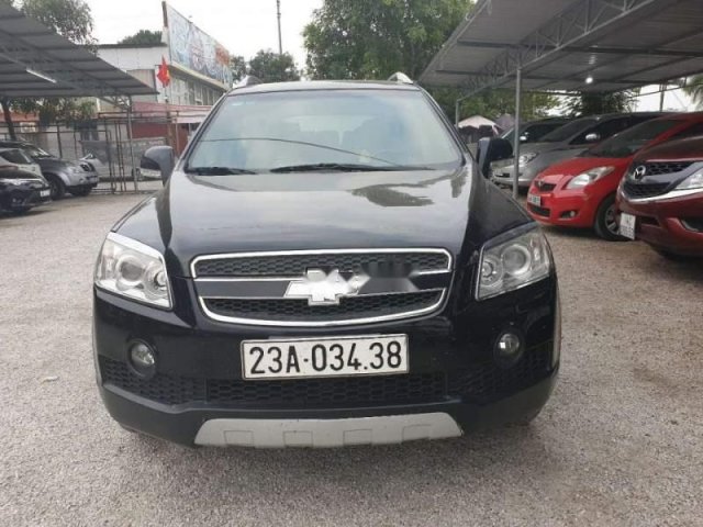 Cần bán lại xe Chevrolet Captiva năm 2007, màu đen, giá tốt