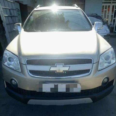 Bán Chevrolet Captiva LT đời 2007, màu vàng, giá 268tr