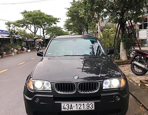 Bán BMW X3 đời 2005, màu đen, nhập khẩu0