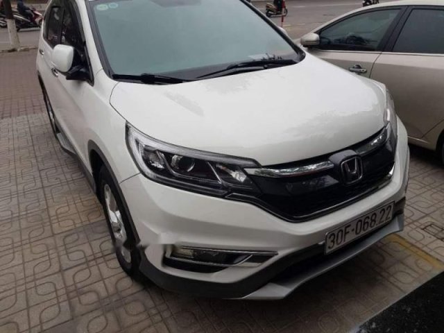 Bán xe Honda CR V đời 2015, màu trắng ít sử dụng