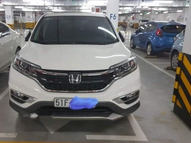 Bán Honda CR V năm 2015, màu trắng  