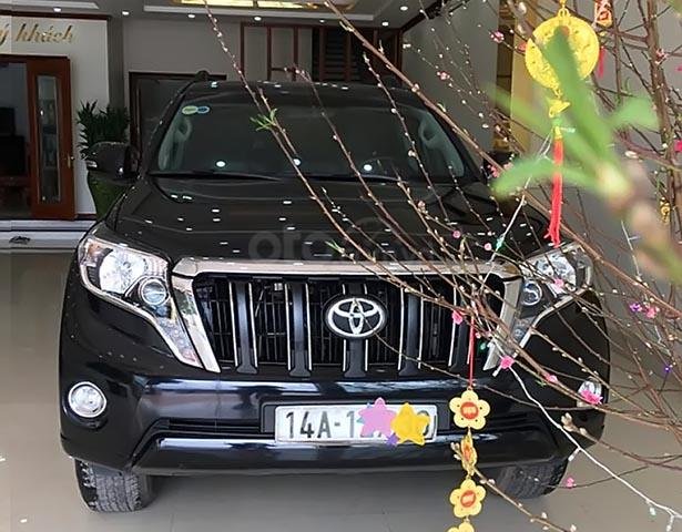 Bán ô tô Toyota Land Cruiser Prado 2014, màu đen, xe nhập