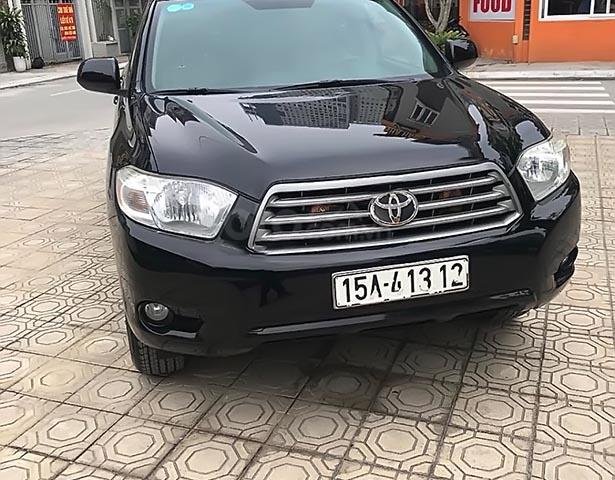 Bán xe Toyota Highlander Limited 3.5 AWD đời 2008, màu đen, nhập khẩu, số tự động