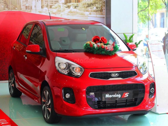 Cần bán Kia Morning 1.25 sx 2019, màu đỏ, giá tốt nhất thị trường LH: 0974.312.7770