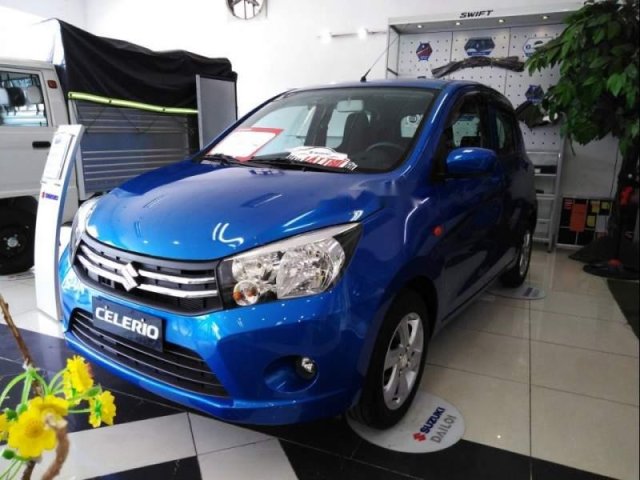 Bán Suzuki Celerio đời 2018, màu xanh lam, xe mới 100%