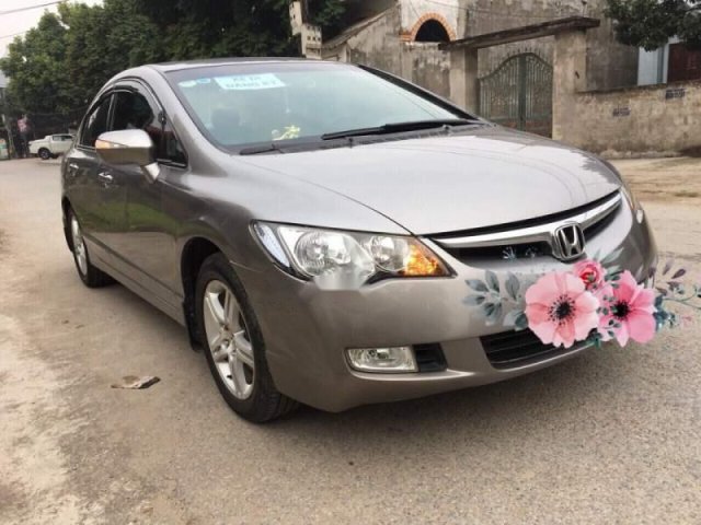 Cần bán lại xe Honda Civic 2.0 năm 2008, màu xám, giá tốt0