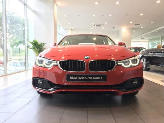 Bán BMW 420i Gran Coupe sản xuất 2018, màu đỏ, nhập khẩu